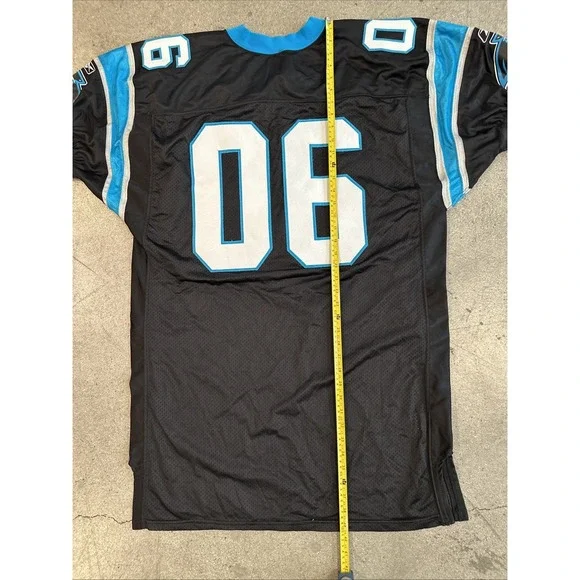 VTG Rebook Jersey Carolina Panther Authentic Practice(Worn)Linebackers(4LB)Rare